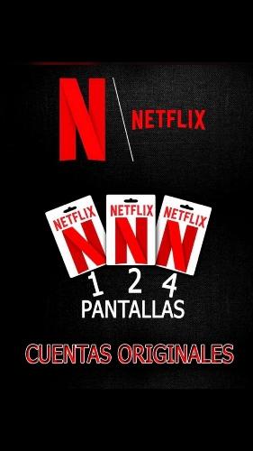 NETFLIX x4 PANTALLA 5 PERFILES