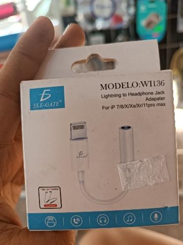 Adaptador iPhone a jack elegate