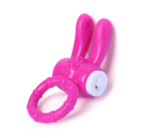 Anillo vibrador con orejas de conejo