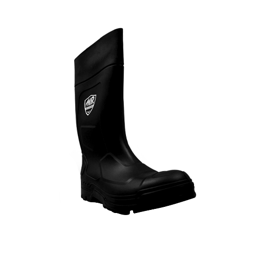 Bota Jardinera Negra con Casquillo