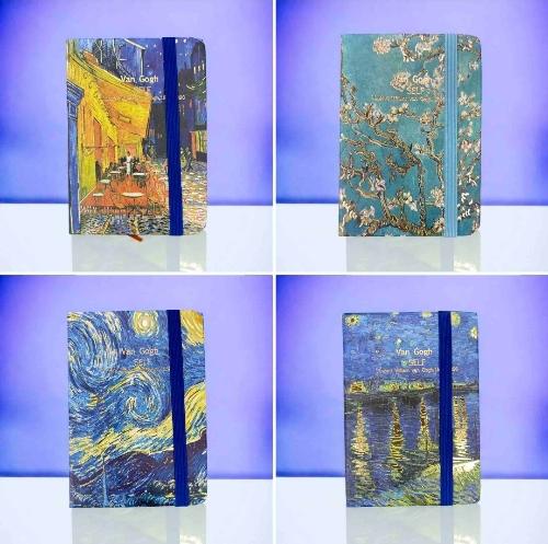 Agenda mini resorte Van Gogh