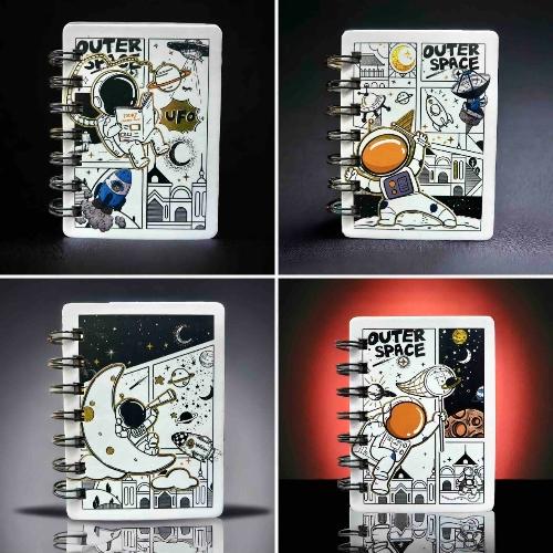 Agendas cómic astronauta 