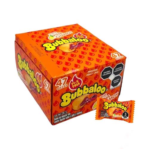 Bubbaloo sabor Piña Chamoy (caja)