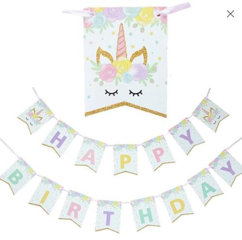 Banderines unicornio