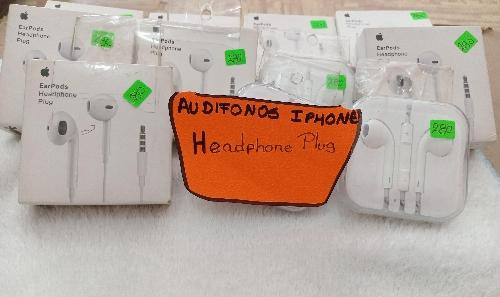 *Audífonos iPhone Headphone plug