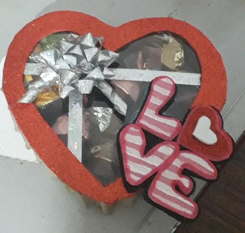 Caja de Corazón 7 Bombones 