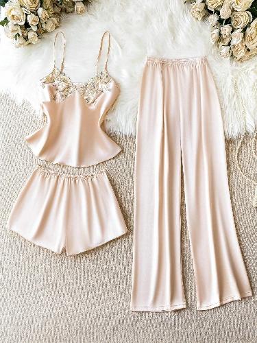 3 peizas rosa 