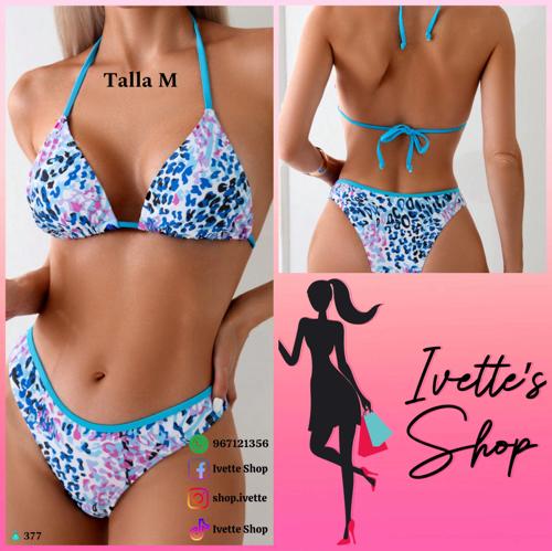 Bikini con estampado. M / Cod: 377