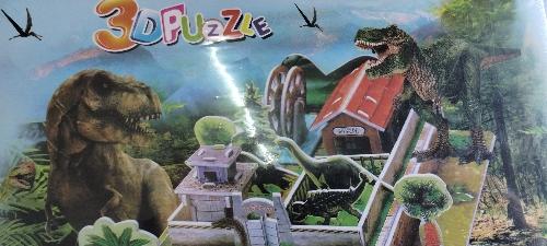 3D Puzzle Dinosaurios