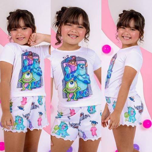Baby Doll Infantil Monstros S.A 5 e 6 anos