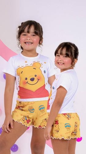 Baby Doll infantil Ursinho Poof 5 e 6 anos