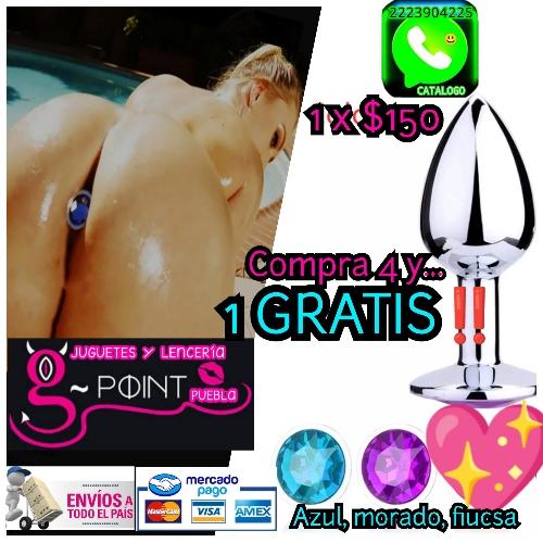 Miniatura 1 de 1Plug de acero inoxidable tapón anal