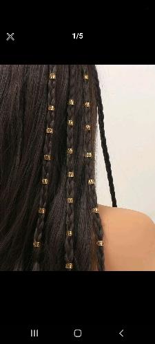 40 piezas de cabello