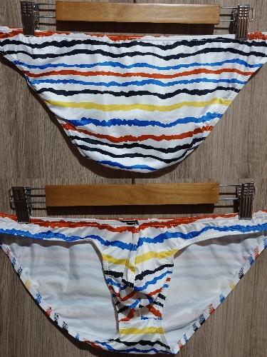 BIKINI BLANCO MULTICOLOR 