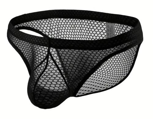 BIKINI CACHETERO MALLA NEGRO
