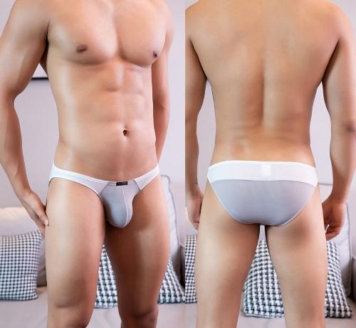 BIKINI GRIS BLANCO SUAVE