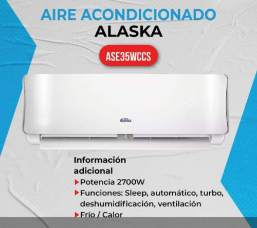 Aire Acondicionado 2700W Frío/Calor