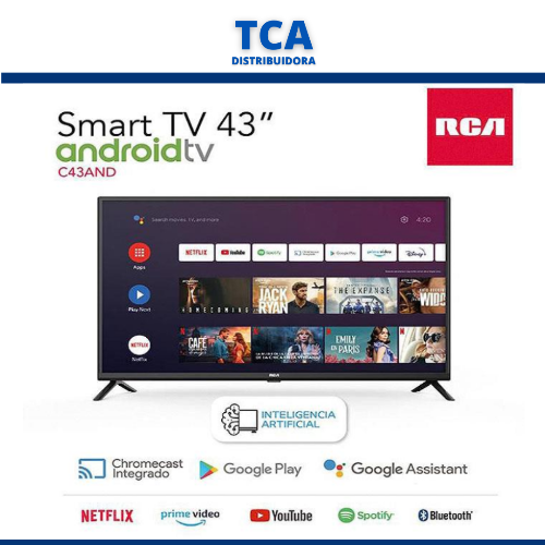 SMART LED ANDROID TV RCA 43 PULGADAS FULL HD