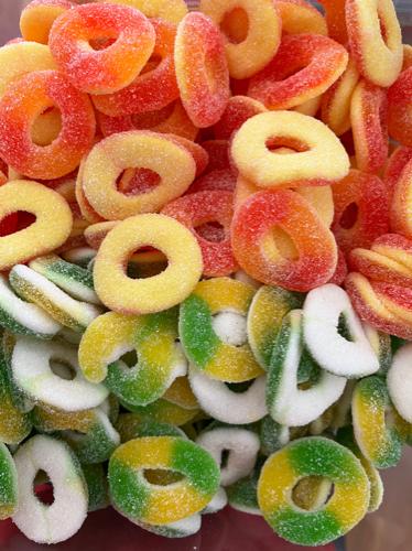 Aros de Manzana y Durazno
