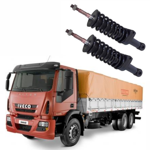 Par Amortecedores Cabine Iveco Tector 240E25.                                                                        6 Meses de Garantia ou 30Mil Km.