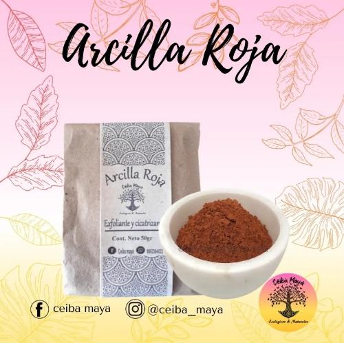 07- Mascarilla de arcilla roja