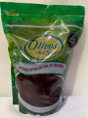 A005 Aceituna botija con pepa 850gr.