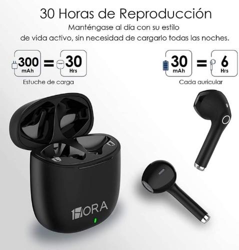 Audífonos Bluetooth 1HORA Aut201