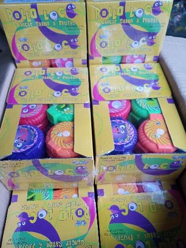 CHICLE ROLLO LOKO NAVIDEÑO X 12 DIS X 24 UND X 9G