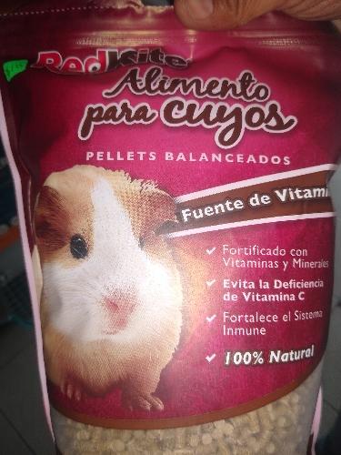 Alimento para cuyos