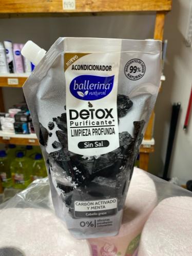 Acondicionador Ballerina carbón activado y menta 750ml 