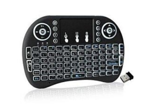 Teclado inalámbrico para tv