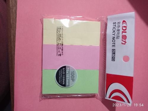 Stick Note 3x4 Cm DL6013