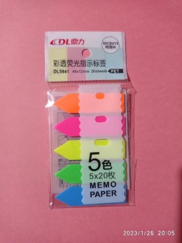 Stick Note banderitas 