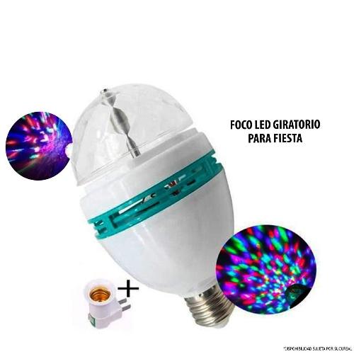 Foco LED giratorio para fiesta 