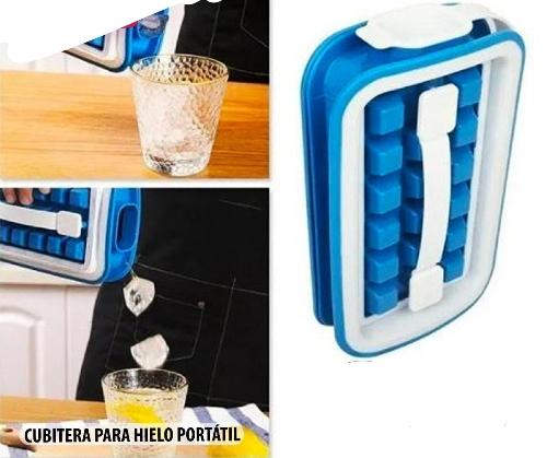 Cubitera para hielo portátil 