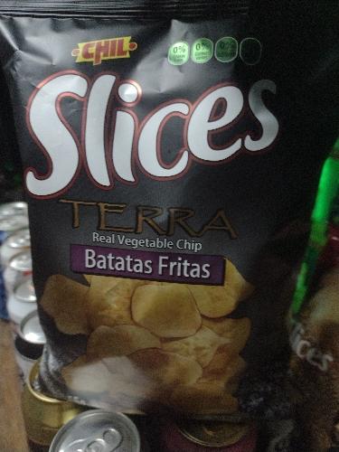 Batatas fritas slices 
