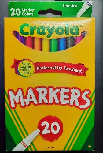 58-2295 Marcadores Crayola Fine Line 20