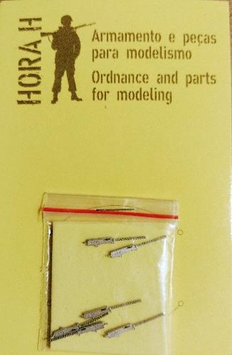 Browning .50 em metal esc 1/72.