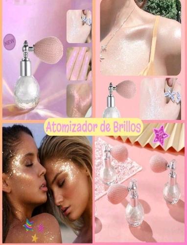 Atomizado de brillos.