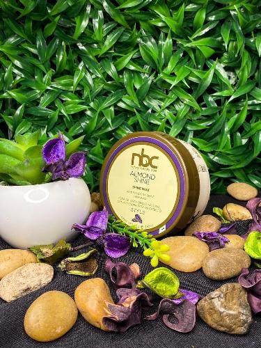 Almond Shine Wax 80g.
