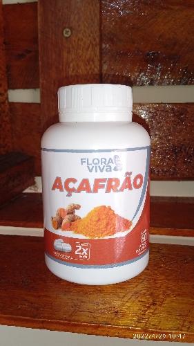 Açafrão 60 cápsulas