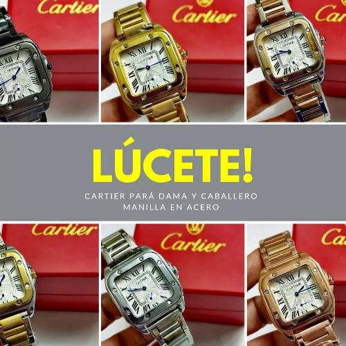 Cartier manilla metálica 