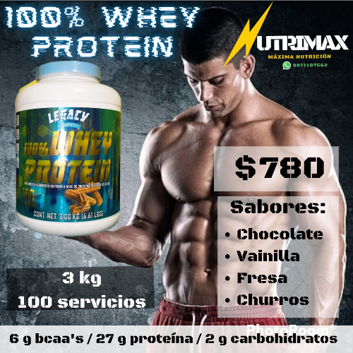 100% WHEY PROTEIN
