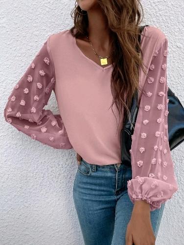 Blusa de lunares manga obispo