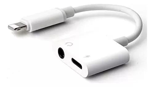 Adaptador Compatible Lightning Lphone Auxiliar 3.5+carga