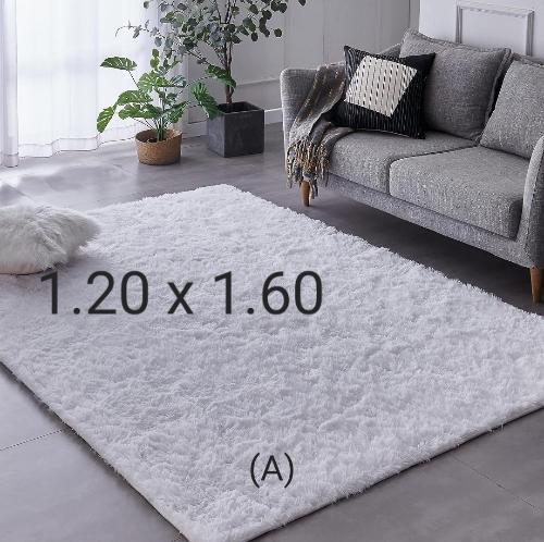 Alfombra 1.20 x 1.60 blanca