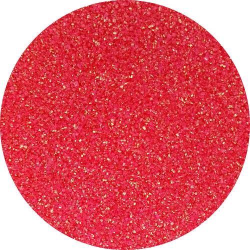 Cristal de azúcar fucsia