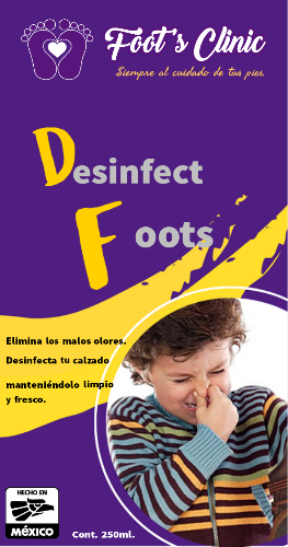 Desinfectante de Calzado en Spray 250ml