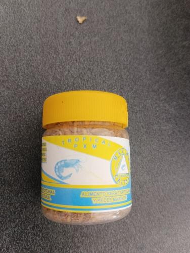 Alimento seco camarones