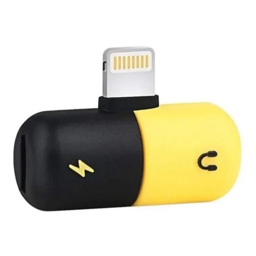 Adaptador Carga Y Auricular Lightning iPhone 6 7 8 X Xs Xr